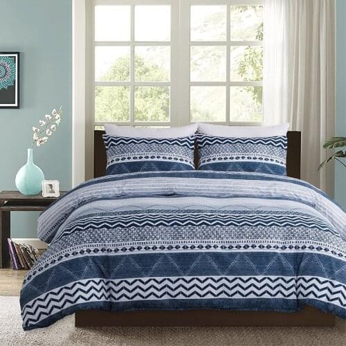 Bohemian 3D Comforter Bedding Set Mandala Duvet Cover Winter Bedsheet Pillowcase Queen King Size 3pcs 4pcs Bedlinen Bedspread Se