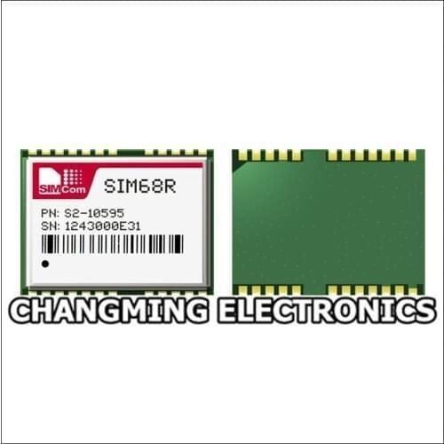 SIM68R SIMCOM Single L1 frequency GNSS module in SMT type with high sensitivity of MTK navigation engine 1PCS