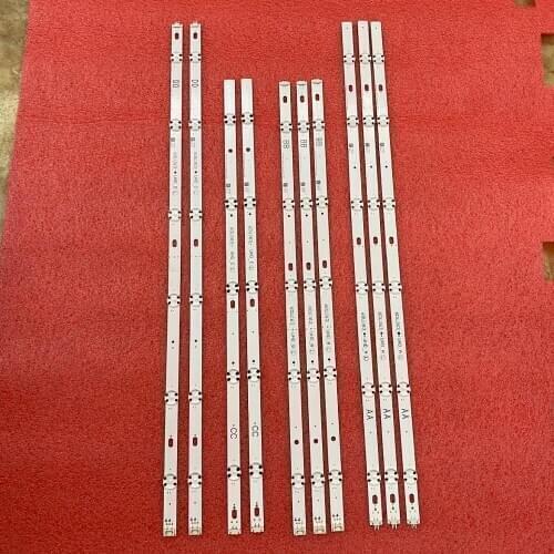 10pcs/set LED backlight strip for LG 60UJ6300 60UJ6050 60UJ630V 60UJ634V 60UJ6309 innotek 17Y 60inch_A 60UJ63_UHD_A B C D