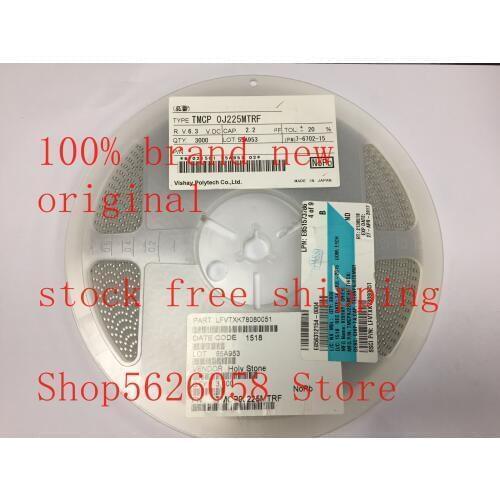 TMCP0J225MTRF SMD 100% new original 50PCS/LOT STOCK