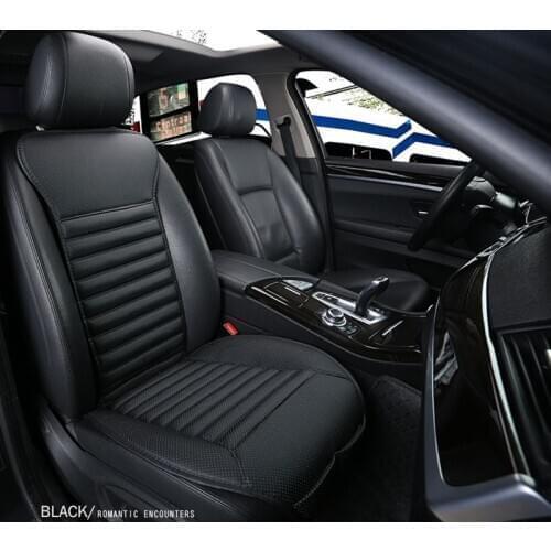 1 pc pu leather car seats pad, non-slide car seat cushion for toyota ford focus volkswagen bmw e46 car accessories car styling