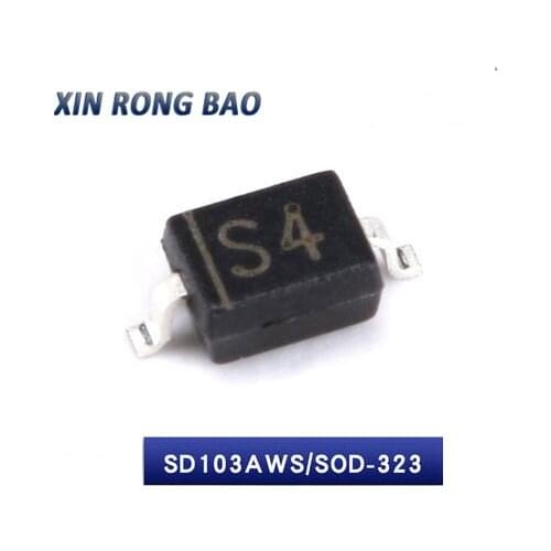 100pcs) 1N5819WS SOD-323 0805 SMD Schottky Diode 1N5819 (Marking S4) SD103AWS