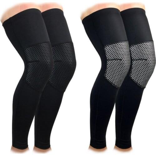 50% Hot Sale Unisex Breathable Knee Pad Outdoor Brace Sport Basketball Climbing Leg Protector Polyester Knee Pad