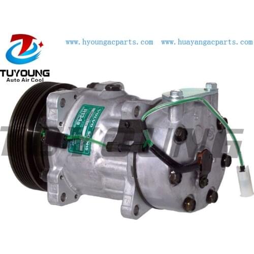 SD7H15 Auto a/c air Compressor for-VOLVO 9137236 125MM 6pk 12V