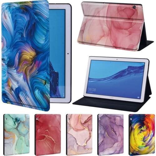 PU Leather Stand Tablet Cover Case for Huawei MediaPad T3 8.0"/T3 10 9.6"/T5 10 10.1"/ M5 Lite 10.1"/ M5 10.8" Protector Cover