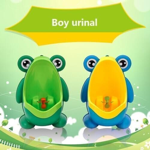 Baby Standing Urinal Boy Wall-Mounted Urinal Portable Toilet Baby Toddler Toilet Training Frog Wall-Mounted Toilet Baby Toy