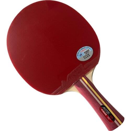 Yinhe Milky Way Galaxy 02B 02 B 02-B pips-in Long Shakehand FL table tennis pingpong racket + a bat case Long Shakehand FL