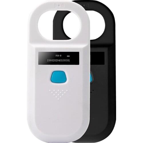 Pets Animals Microchip Scanner RFID Reader Mini Pocket Chip Reader Cat Dog Handheld LF 134.2KHz FDX-B A HDX Transponder Reading