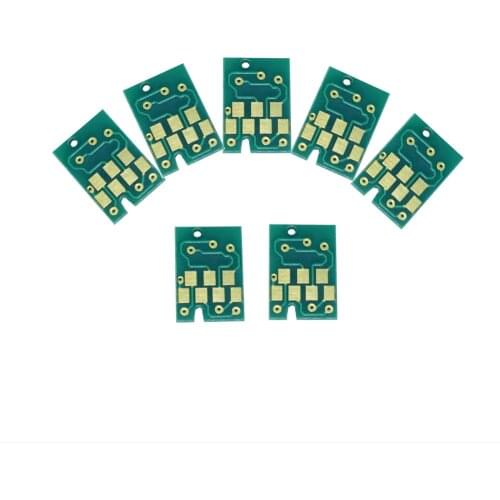 T5621-T5627 T5628 T5631-T5637 T5639 Reset chips For Epson Stylus Pro7800 9800 Printer ink cartridge 8Colors * 5sets per Lot
