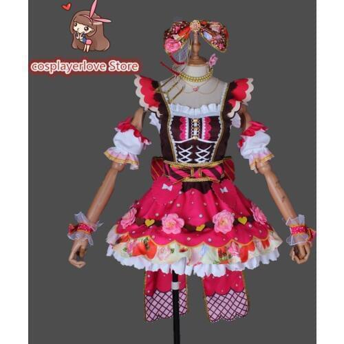 Lovelive Aqours Chocolate Valentines Day Kurosawa Dia Cosplay Carnaval Costume Halloween Christmas Costume