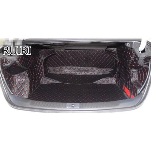 Best quality! Special trunk mats for Chevrolet Malibu 2017-2013 waterproof cargo liner boot carpets for Malibu 2016,Free shippin