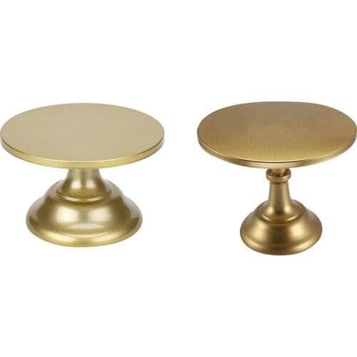 New Cake Stand With Base, Gold Cake Stand For Afternoon Tea, Cupcake Holder Stand For Party, Birthday, Display Plate