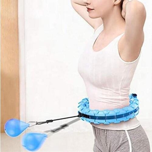Hoop Thin Waist Abdominal Exercise Loss Weights Intelligent Counting Smart Fitness Never Falling Hoop Massage Sport Hoops