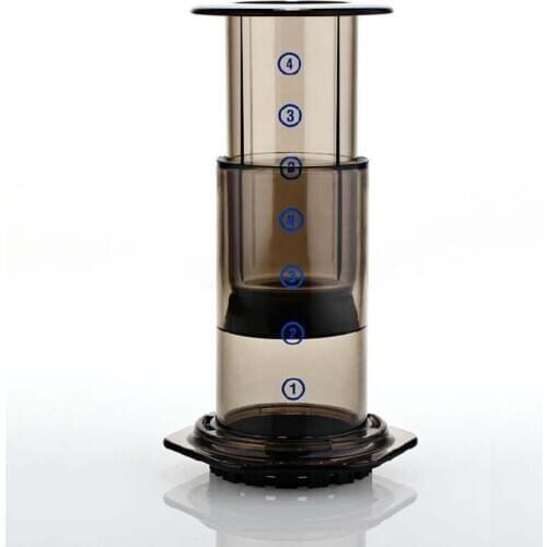 Portable Coffee Machine High Quality ABS Manual Pressure Pot French Presses Coffee Pot With Coffee Filter Paper