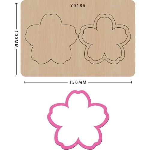 Cutting Dies DIY Craft Hand Wooden Dies Suitable for Common Die Cutting Machines on the Market