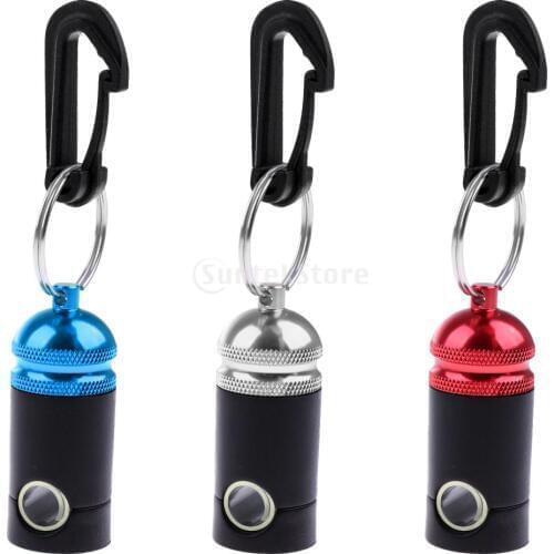 Premium Aluminum Scuba Diving Regulator Octopus Hose Holder Keeper Retainer with Snap Clip Gear Accessories - Choose Colors