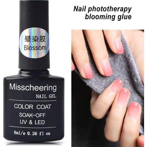 Removable Good Levelling Ability Nail Glue White Transparent Blending Solution for Dating