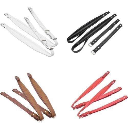 Waterproof Leather Accordion Straps Adjustable Shoulder Arm Thickened Belts Instruments for 16-120 Bass Accordion Instruments