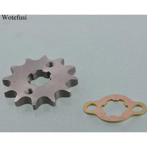 Wotefusi For 428 12 Tooth 17mm Front Engine Sprocket For 50cc 110cc ATV Bike GPX [PX08]