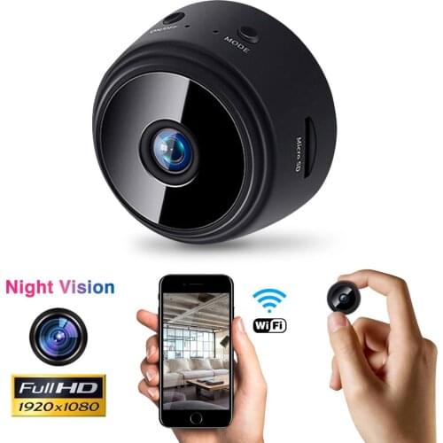 1080P HD Mini IP WIFI Camera Wireless Camera Home Security DVR IR Night Vision