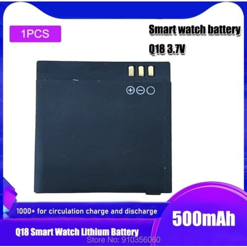 3.7V 500mAh Rechargeable Li-ion Polymer Battery For Smart Watch Q18 robot Lithium Batteries