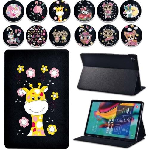 Tablet Case for Samsung Galaxy Tab S7 T870 11/Tab S4 T830 10.5/Tab S5e T720 10.5/Tab S6 10.5/Tab S6 Lite P610 Pu Leather Cover