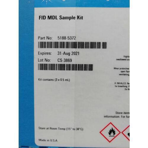 For Agilent 7890B Calibration Fluid. 3 Sticks