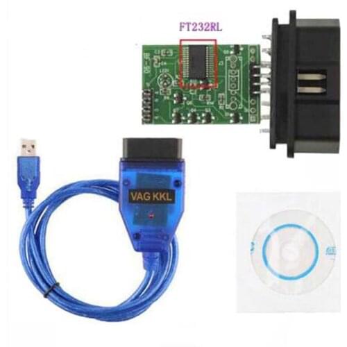 FT232RL VAG USB Cable VAG USB Interface OBD2/OBDII Diagnostic Scan OBD Cable For VAG Series