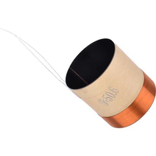 1 pcs ID: 50.6mm 2 layer 8 ohm Skeleton:Black aluminous. woofer speaker drive voice coil