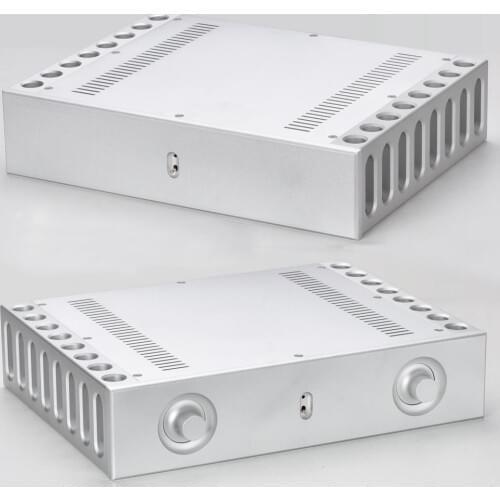 CNC 3608 preamplifier chassis full aluminum AMP enclosure HIFI preamp box amplifier case