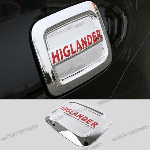 Lsrtw2017 Car Tank Cap Fuel Cover for Toyota Highlander 2013 2014 2015 2016 2017 2018 2019 Auto Styling Accessories