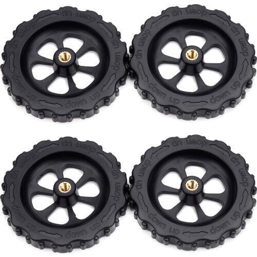 4pcs M4 Upgraded Big Hand Twist Auto Leveling Nuts For Creality CR-10 CR-10S Ender 3 A8 3D Printers heatbed parts