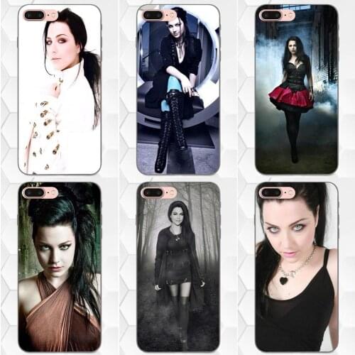 Soft Silicone TPU Black Cases Capa For Xiaomi Redmi Note 2 3 4 4A 4X 5 5A 6 6A Plus Pro S2 Y2 Evanescence Amy Lee Dark Rock