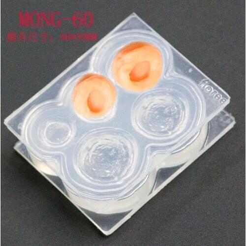 NEW Stereoscopic Clear Silicone DIY Simulation Food shape Mold For Epoxy Resin Jewelry Making Craft Tools resin molds Food play