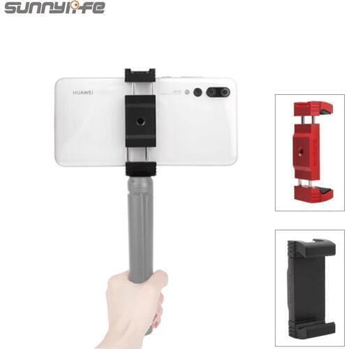 New Best Price Universal Metal Smartphone Clamp with Cold Shoe Clip Holder Bracket Tripod Mount Adapter for iPhone X7 8 / 7 Plus