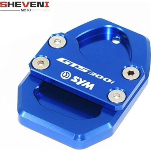New Design For SYM CRUISYM300 CRUISYM 300 GTS300 300i GTS300 Motorcycle Side Stand Enlarge Plate Kickstand Extension Pad