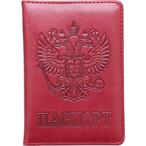 Diplomatic Passport Cover Travel Wallet Pu Leather Covers for Passports High Quality Unisex Passport Holder New