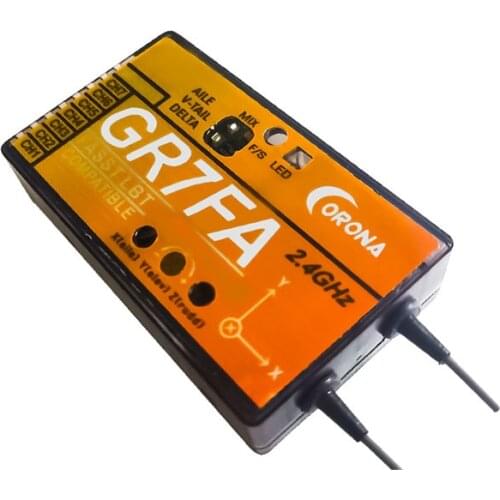 GR7FA 2.4Ghz FASST HV Receiver Compatible For FUTABA T14SG 16SZ 18MZ