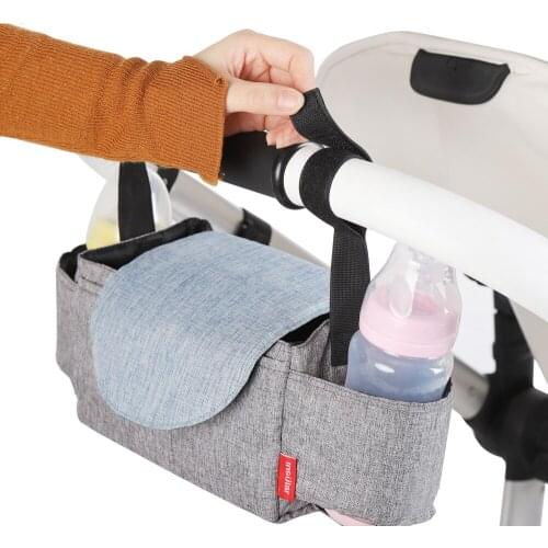 Nappy Bag Baby Stroller Bag Organizer Diaper Mummy Bag Mama Carriage Buggy Pram Cart Basket Hook Stroller Accessories