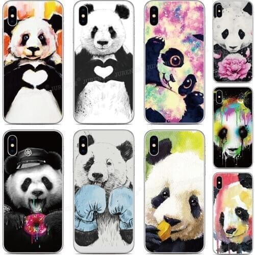 Funny Panda Phone Case For UMIDIGI Bison GT A7S A3X A3S A3 A5 S3 A7 S5 A9 Pro F2 F1 Play Power 3 X One TPU Soft Cover