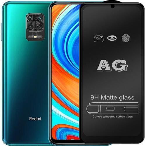 Anti-fingerprint protective glass on For Xiaomi redmi note 9s 9pro max Matte Frosted Tempered Glass redmi note9 s note 9 pro max