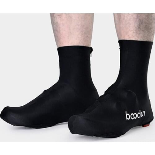1 Pair Cycling Shoe Covers High Flexibility Windproof Warm Road MTB Bicycle Outdoor Sports Safety Riding Lock Shoe Protector