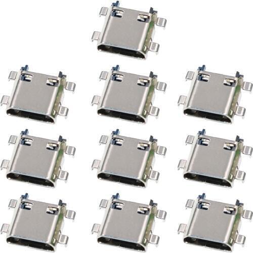 10 PCS Charging Port Connector for Samsung Galaxy J7 (2015) / J700 / J700F / J7 (2016) / J710 / J710F / J5 (2016) / J510