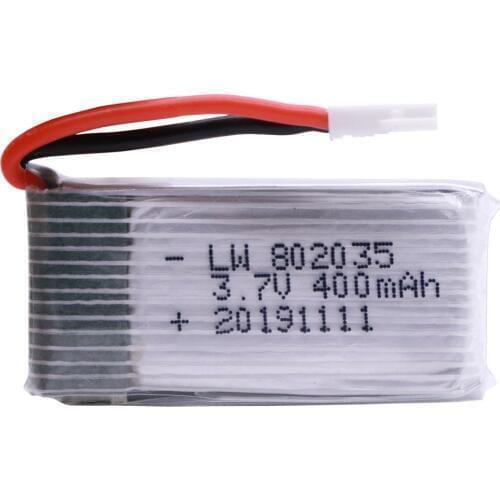 3.7V 400mah Lipo Battery For H107 H31 KY101 E33C E33 U816A V252 H6C 25C RC Quadcopter 802035 Lipo Battery 3.7 Lipo battery