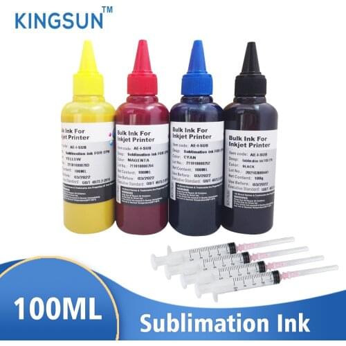 4PCS Sublimation Ink For Epson Stylus C68 C88 C88+ CX3800 CX3810 CX4200 CX4800 CX5800 CX7800 T060 Inkjet Printer