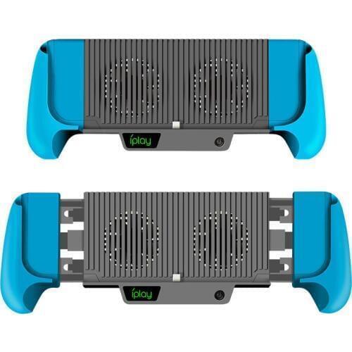 5600mAh Battery Pack Charger Hand Charging Grip Stand Shell+USB Type C Cable+Cooling Fan for Nintend Switch/Switch Lite Console