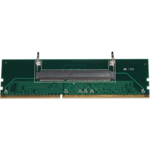DDR3 Notebook Memory To Desktop Memory Connector Adapter Card 200 Pin SO-DIMM To Desktop 240 Pin DIMM DDR3 Adapter