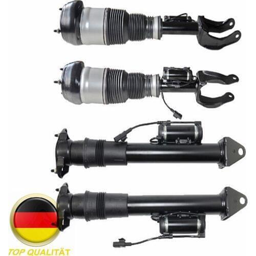 AP02 4pcs Rear Air Shock Absorber & air spring suspension For Mercedes GL ML Class W166 1663200130 1663201413 1663201313