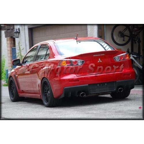 Car Accessories FRP Fiber Glass CSL Style Trunk Fit For 2008-2012 Evolution X EVO 10 Rear Bootlid Tailgate