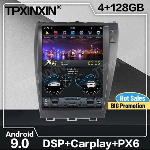 128 Tesla Screen Android Car Radio 2 Din Stereo Receiver For Lexus ES ES200 ES240 ES300 ES350 2006 2007 2008 2009 2010 2011 2012